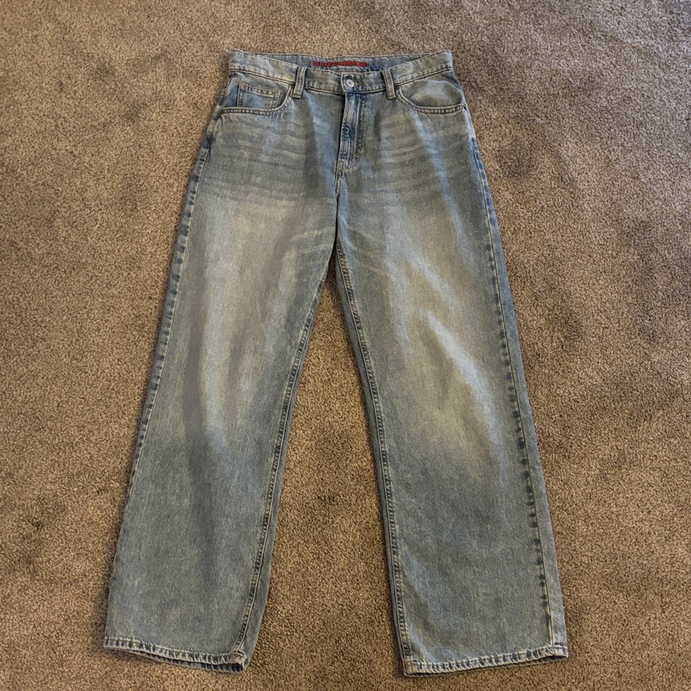 Lucky Brand light Blue Relaxed Fit wide leg Jeans